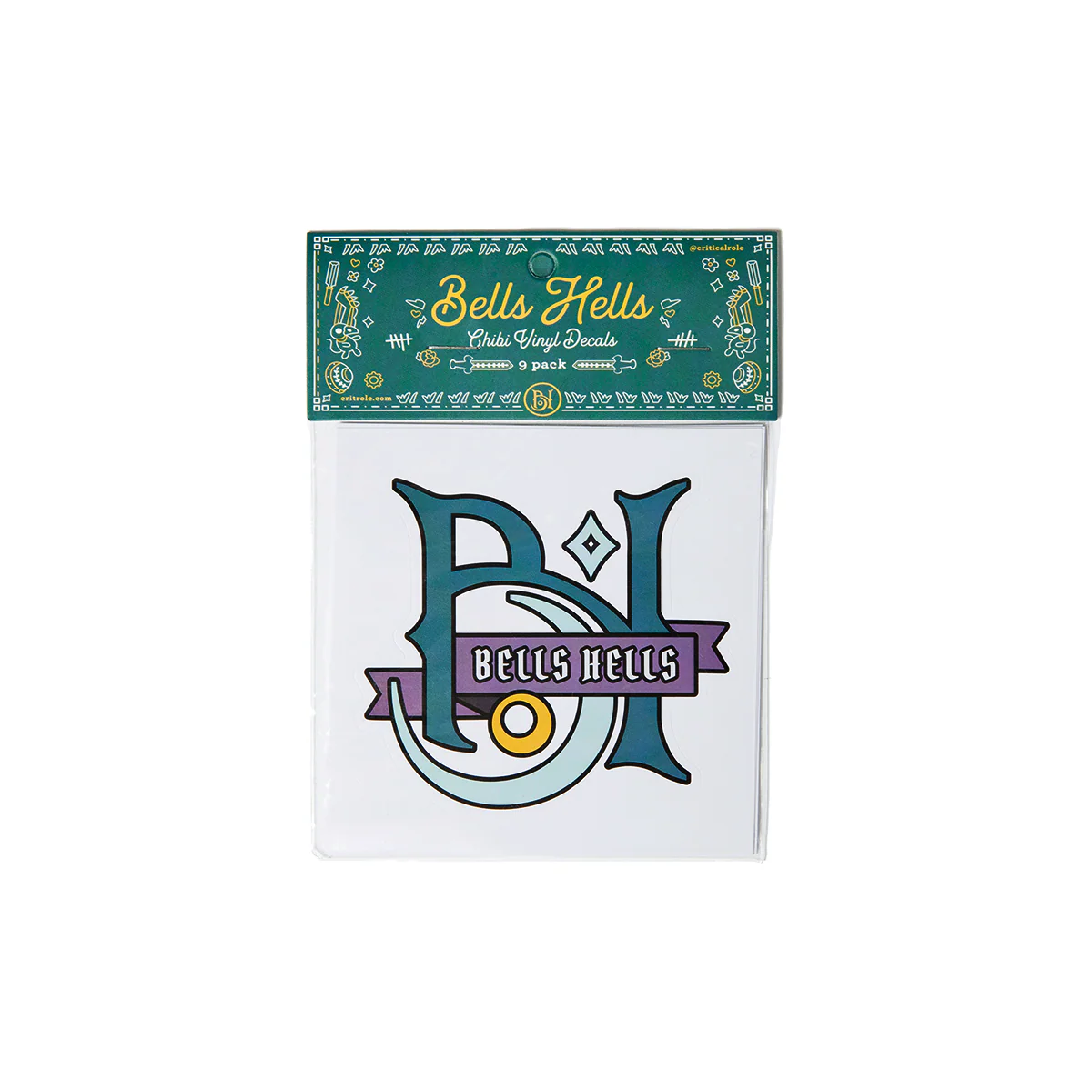Bells Hells Chibi Vinyl Decals Set 9-Pack - Image 3