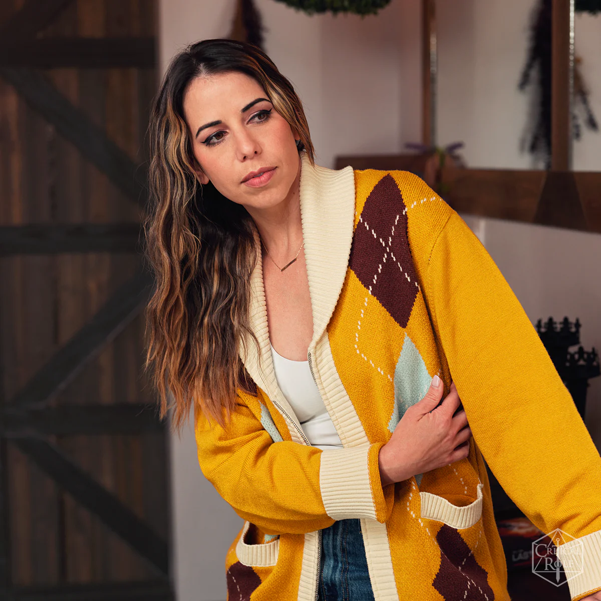 Bells Hells Collection: Fresh Cut Grass Cardigan - Image 5