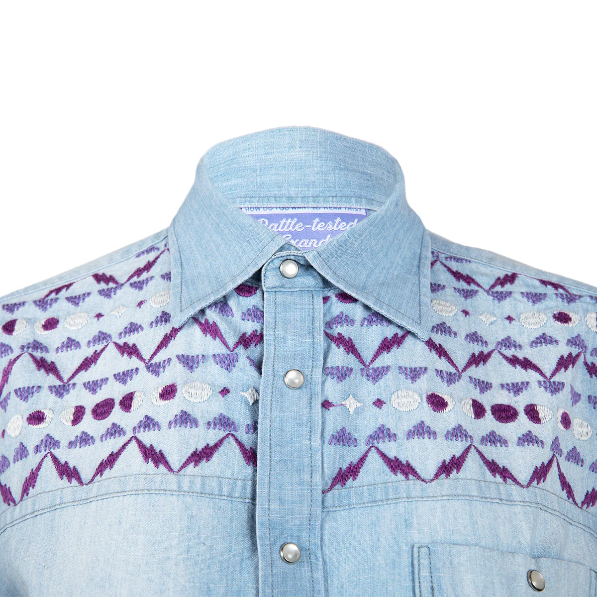 Bells Hells Collection: Imogen Temult Denim Shirt - Image 10