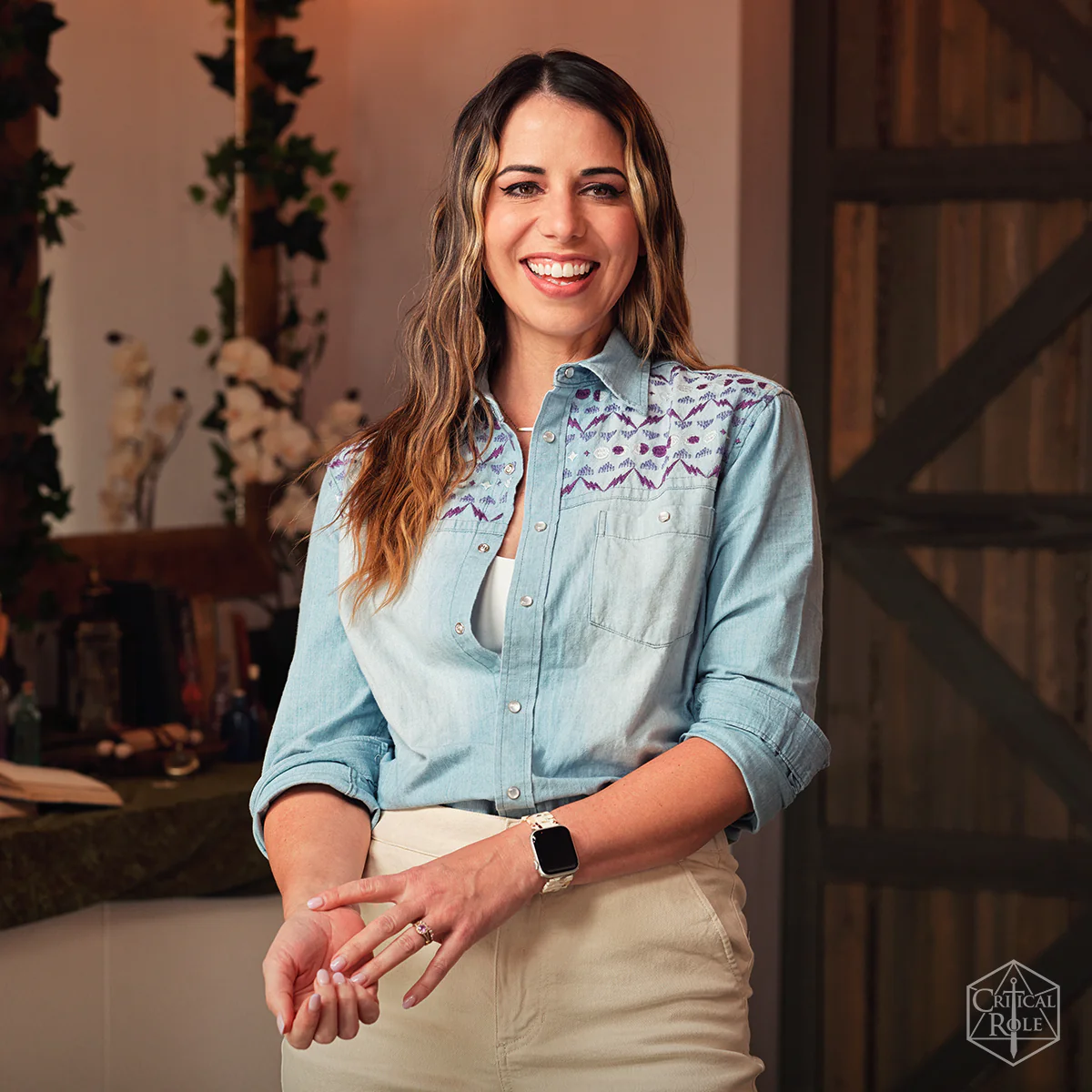 Bells Hells Collection: Imogen Temult Denim Shirt - Image 3