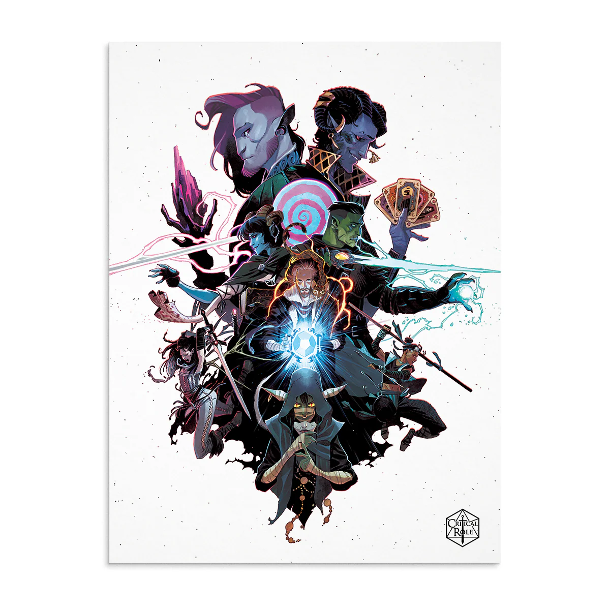 Mighty Nein 50th Episode Art Print by Matteo Scalera & Moreno Dinisio - Image 3