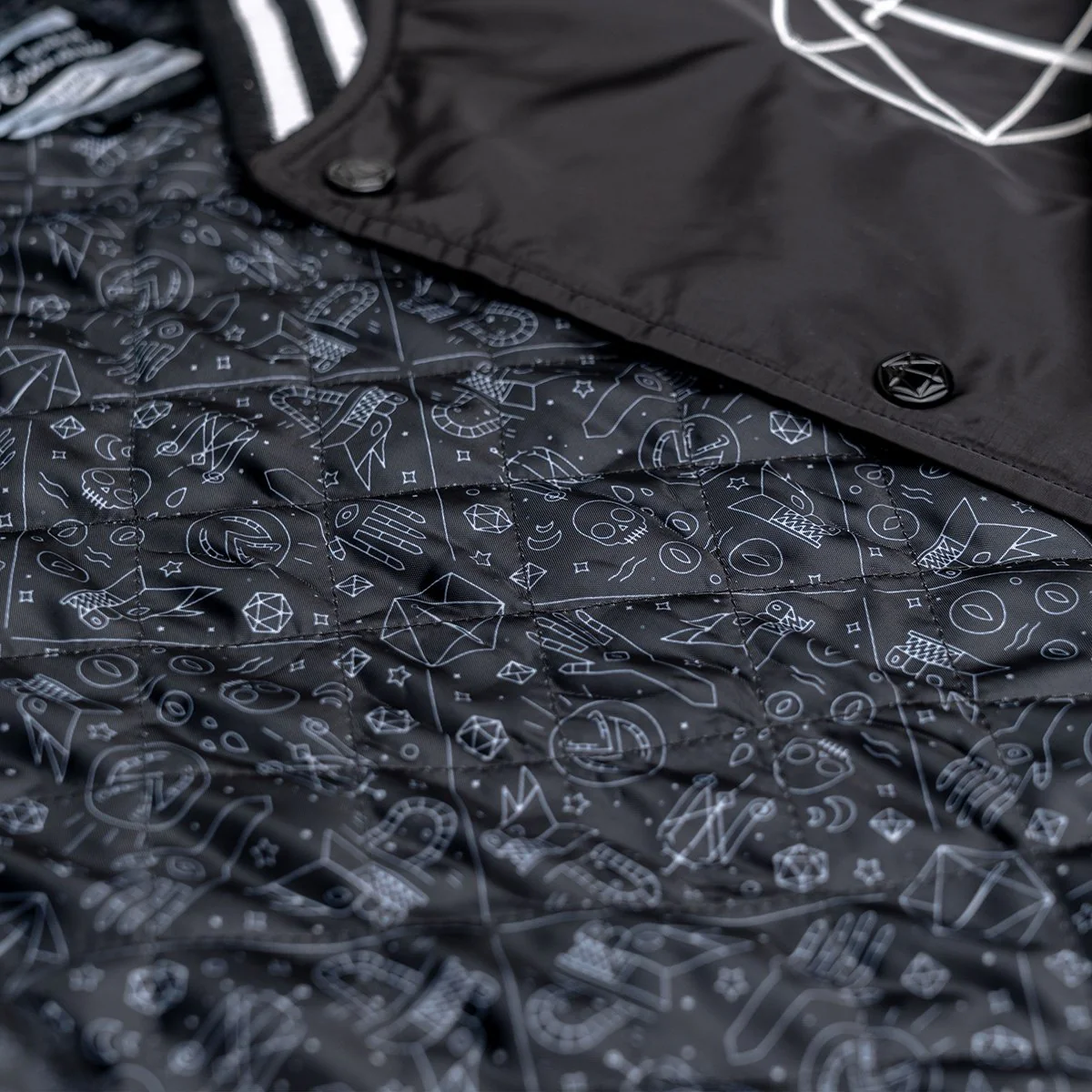 Take a Chance Roll the Dice Bomber Jacket - Image 5